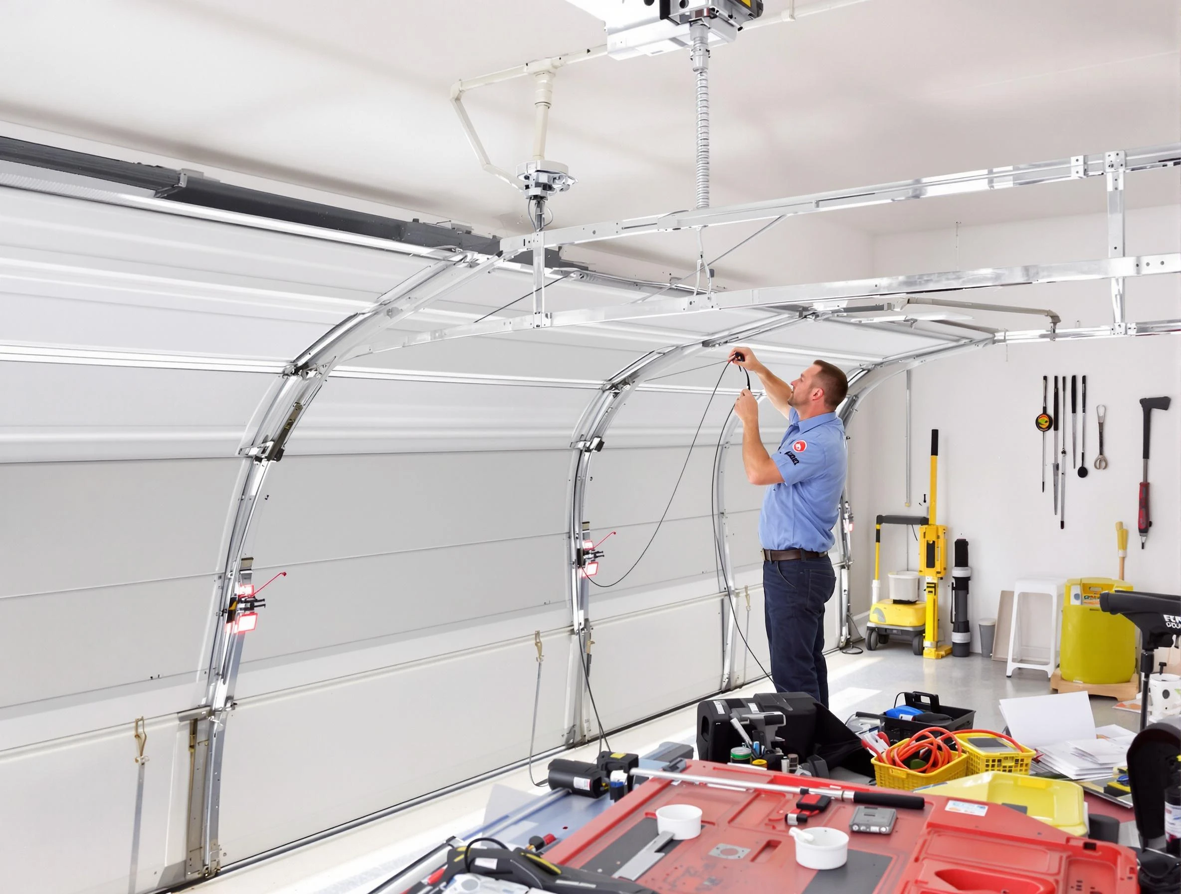 Garage door cable repair service by Fountain Hills Garage Door Repair in Fountain Hills