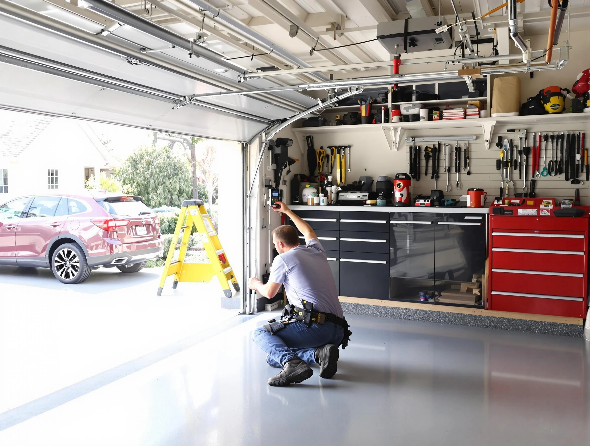 Local garage door repair service by Fountain Hills Garage Door Repair in Fountain Hills